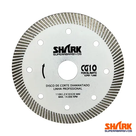 CG10 Porcelanato Super Turbo da Shark Superabrasivos