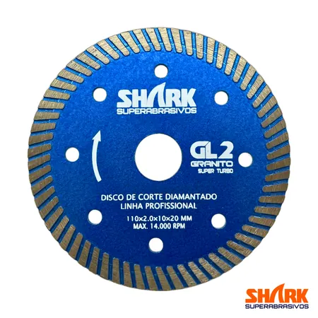 GL2 Granito Super Turbo da Shark Superabrasivos