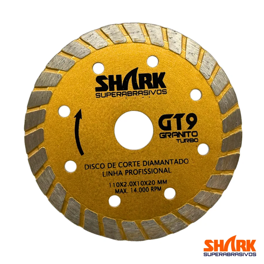 GT9 Granito Turbo da Shark Superabrasivos, foto 1 de 3