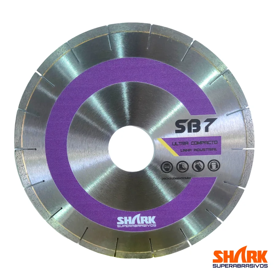 SB7 Ultracompacto 250 Corte 45 da Shark Superabrasivos, foto 1 de 2