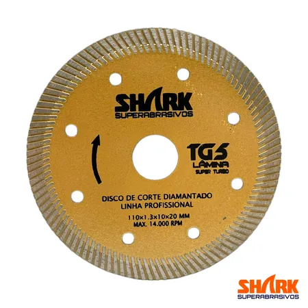 TG5 Lâmina Super Turbo da Shark Superabrasivos